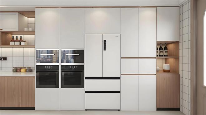 势？看完我家整洁的厨房你就明白了！J9国际集团“嵌入式”家电为何是趋(图4)